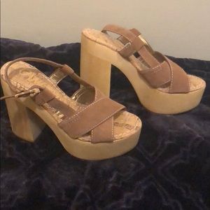Sam Edelman. Gorgeous, barely worn platform heels